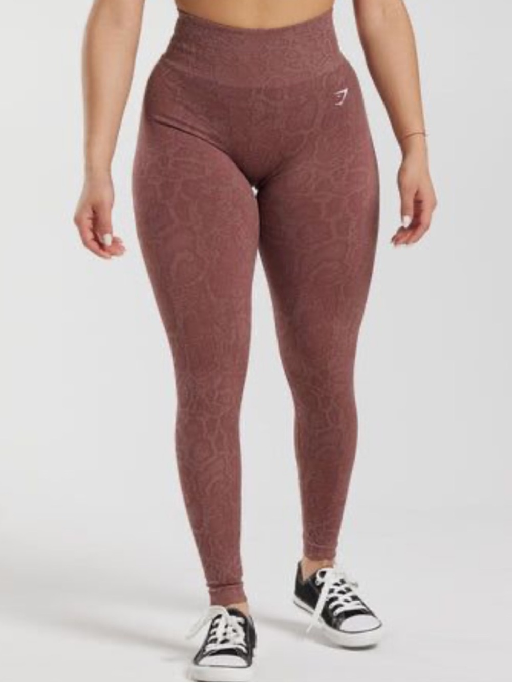 Gymshark Adapt Animal Seamless Leggings - Modern Blush Pink